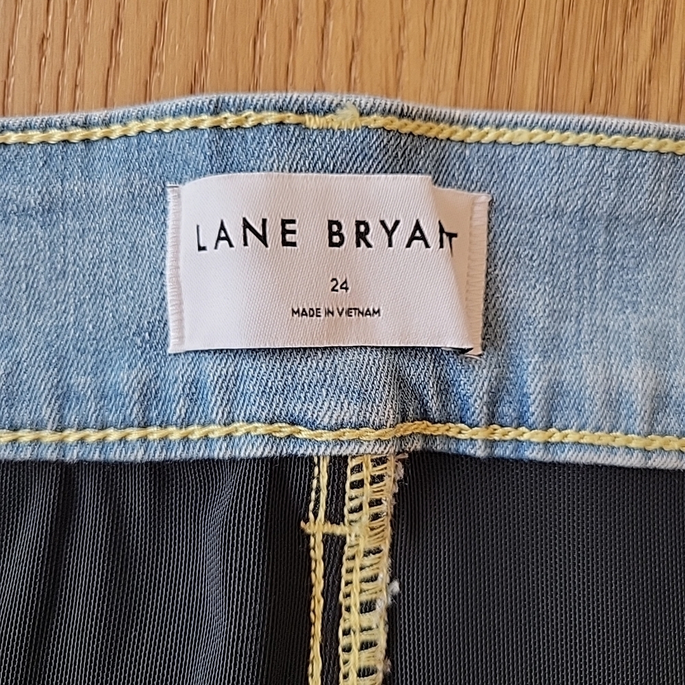 Lane Bryant Womens Size 24 Tighter Tummy Jeans High Rise Pedal Stretch Denim Mom - Picture 4 of 11